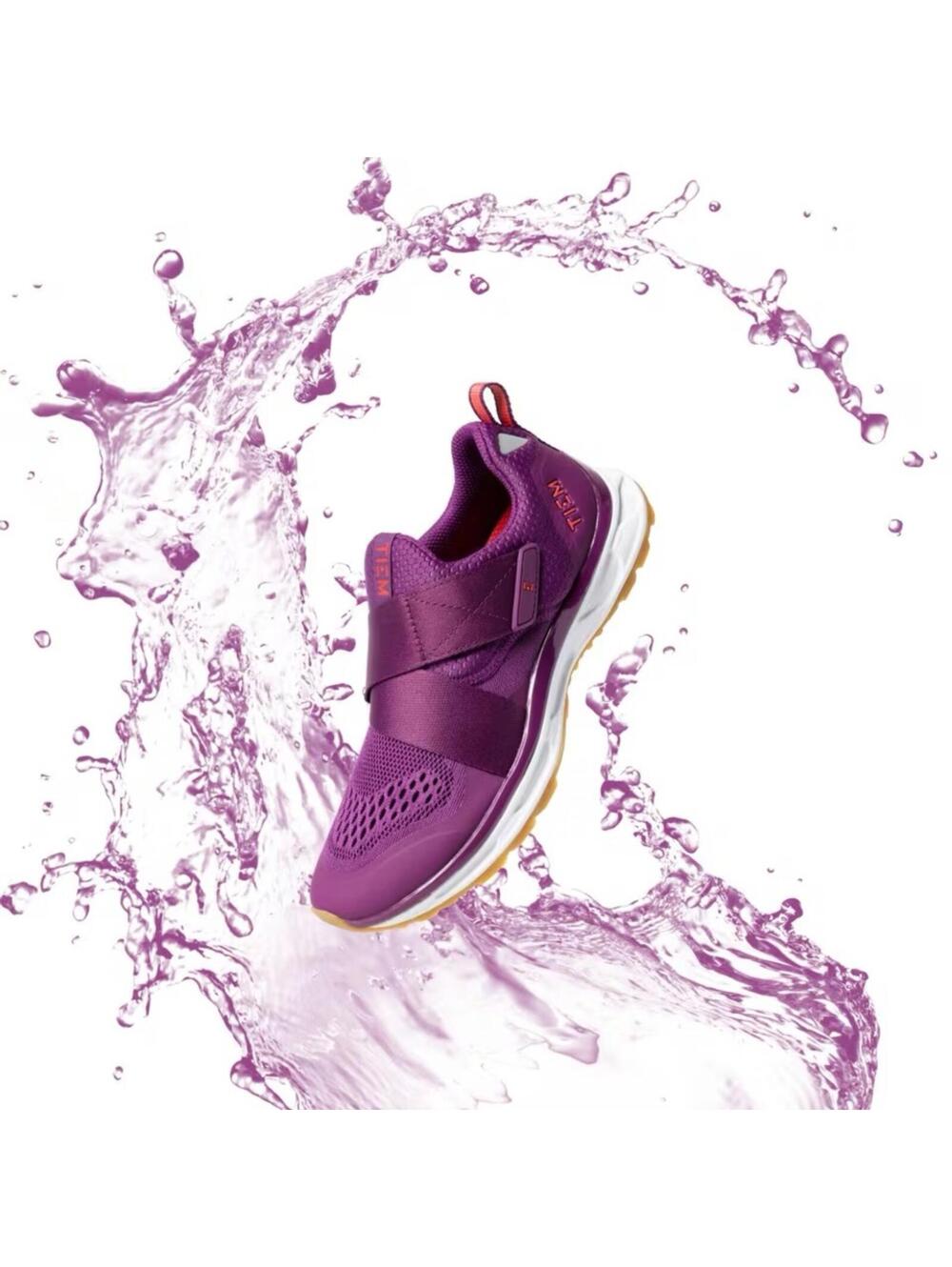 New TIEM Slipstream Indoor Cycling Shoes Purple Sangria Size 5.5 Cleats Included